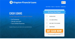 Desktop Screenshot of kingstonfinancialloans.com